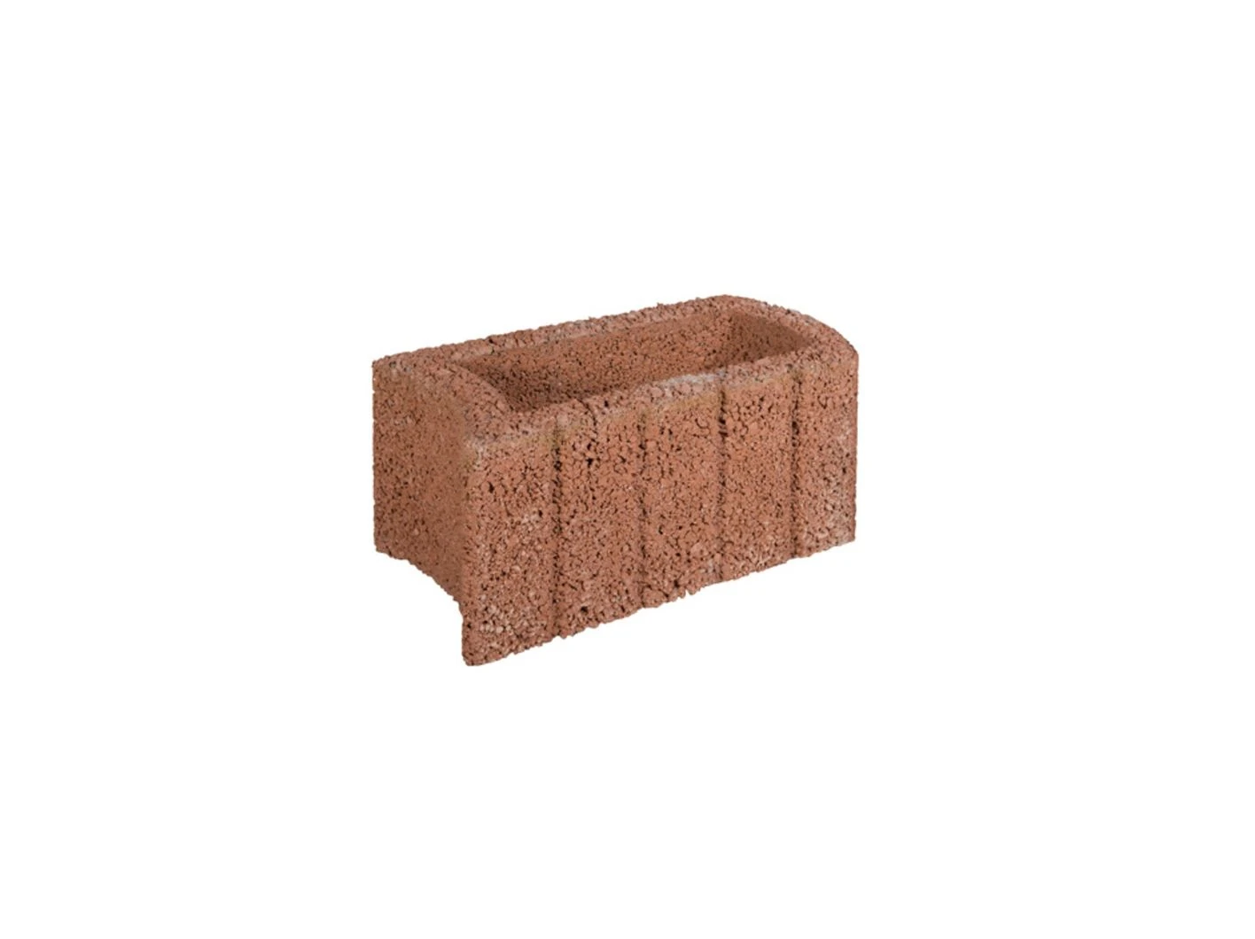 Gardenlux Ovalflor Bruin 20 x 20 x 40 cm - Afbeelding 1